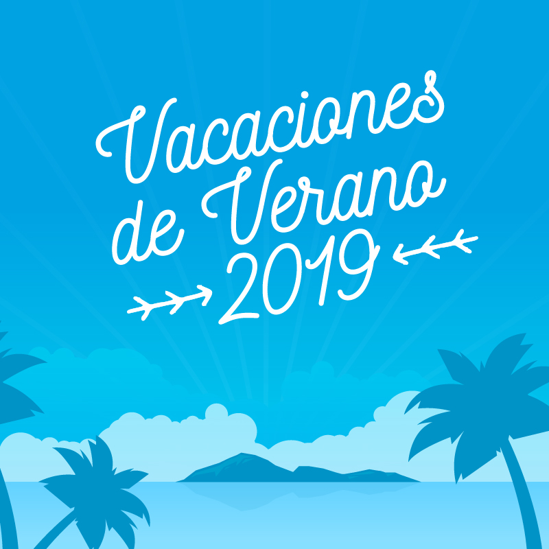 Vacaciones de Verano 2019