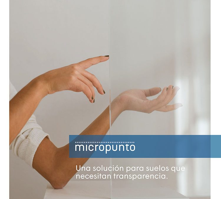 Control Glass lanza MicroPunto, la solución para suelos de vidrio transitables transparentes